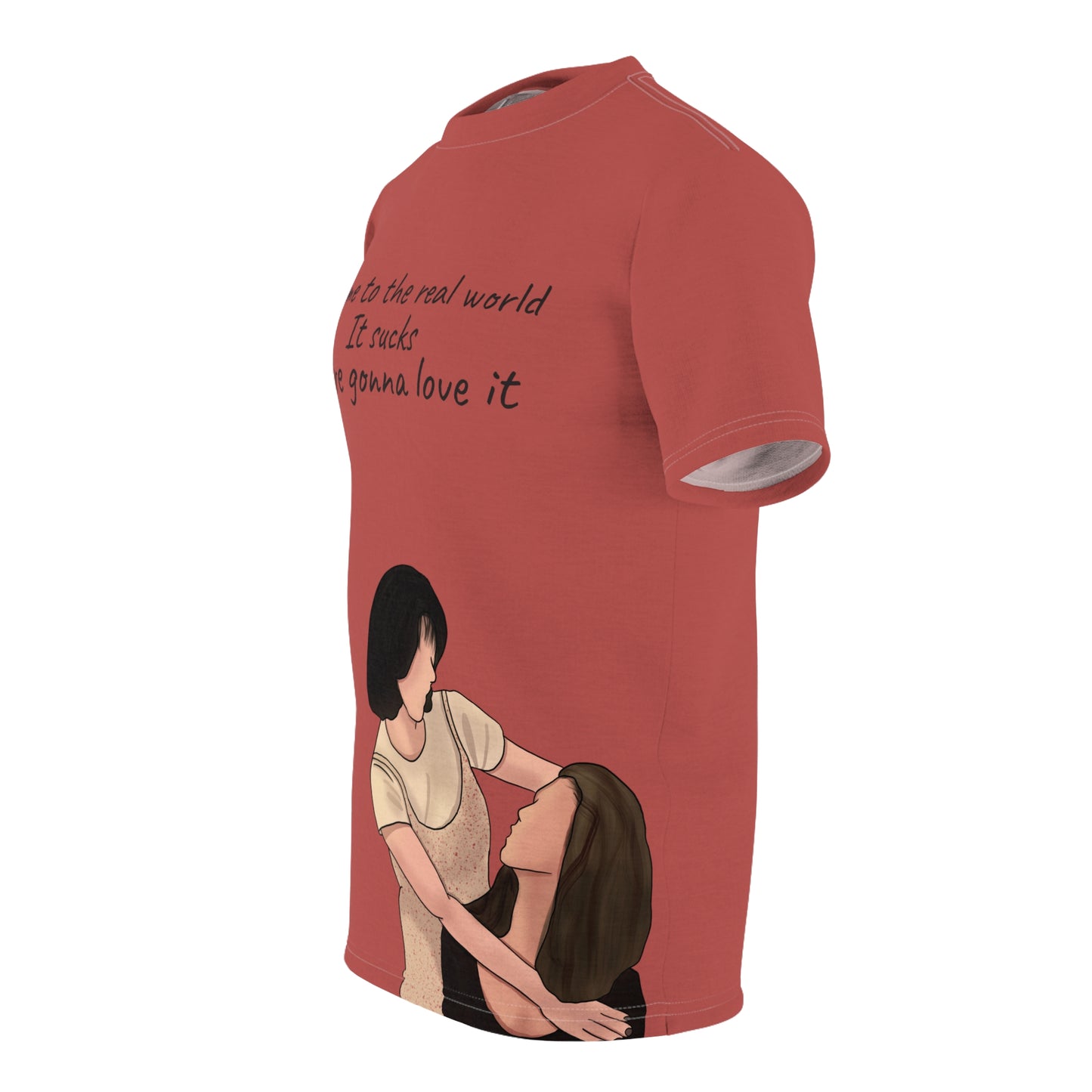Friends Inspired Unisex Tee - "Welcome to the Real World, It Sucks, You're Gonna Love It"
