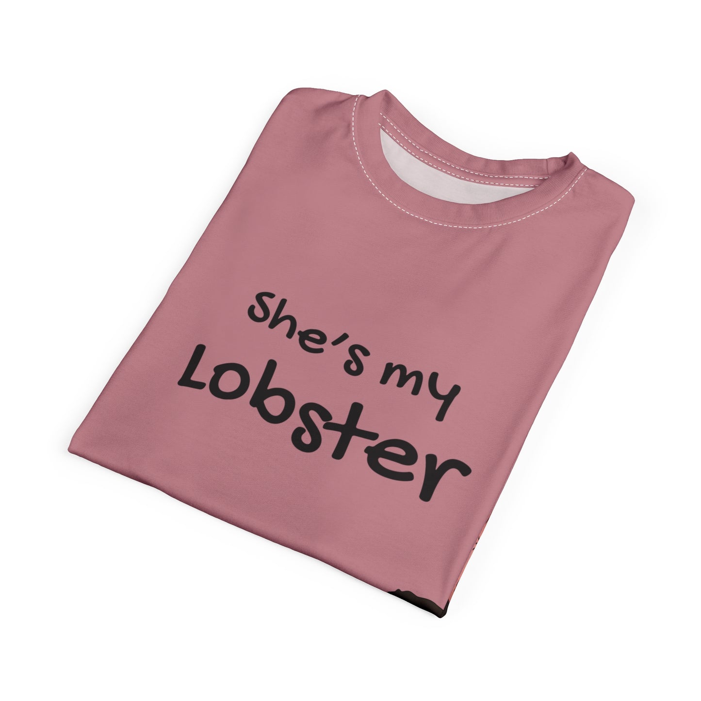 "She's my Lobster" Unisex Lobster Graphic Tee - Perfect for Friends Fans & Romantic Occasions