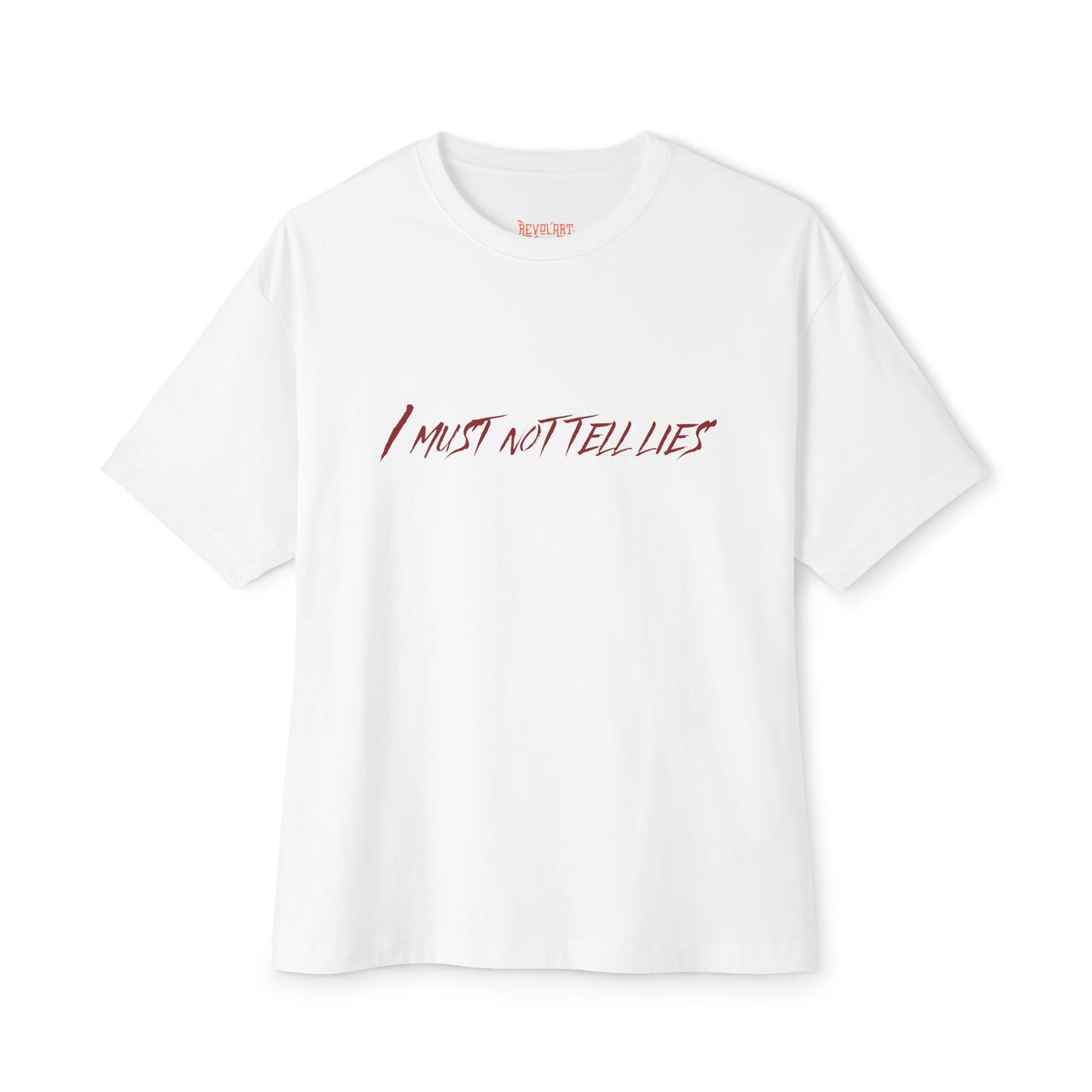Unisex Boxy Tee - 'I Must Not Tell Lies', Trendy Graphic Tee, Casual Wear | Harry Potter Fans