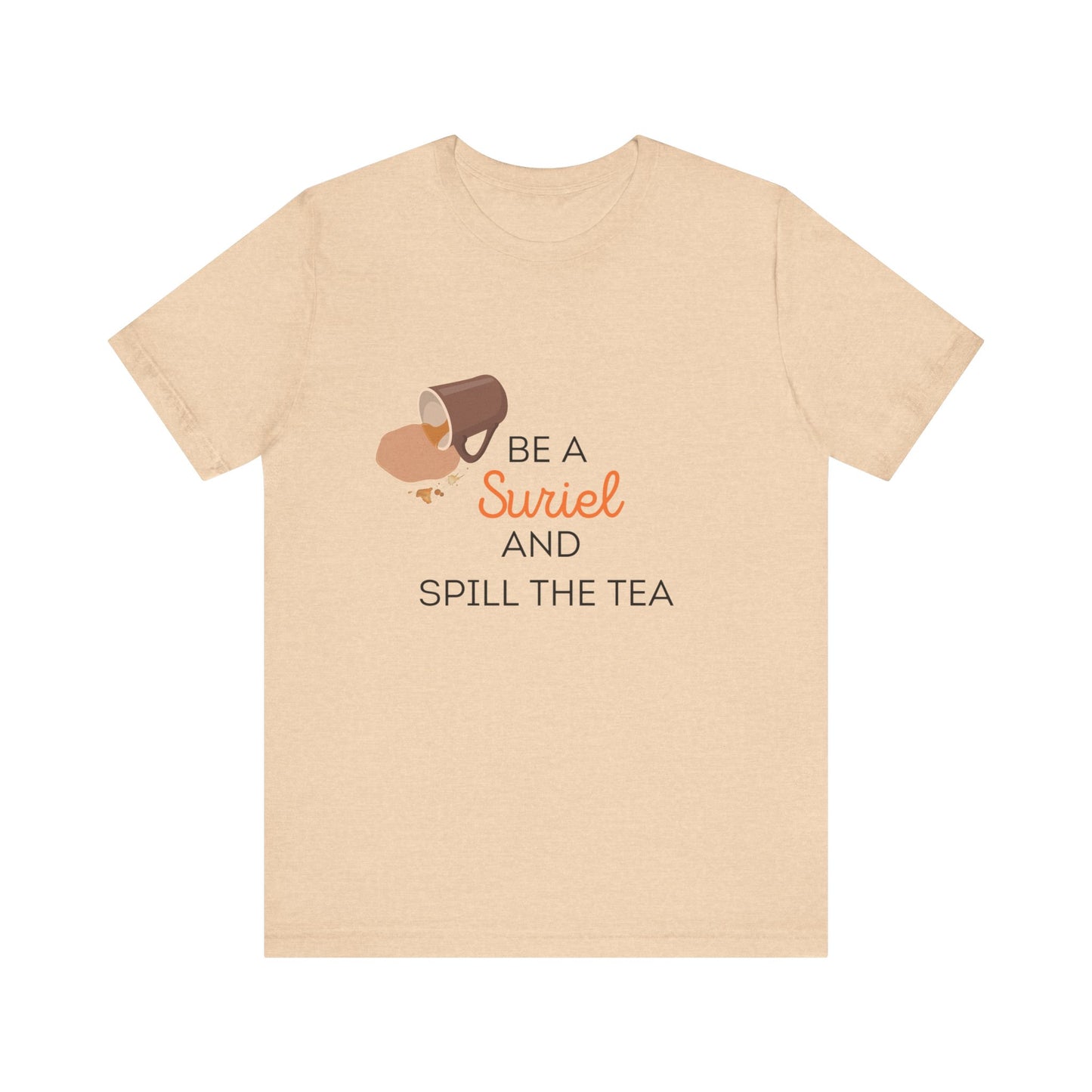 Suriel and Tea Unisex Jersey Short Sleeve Tee