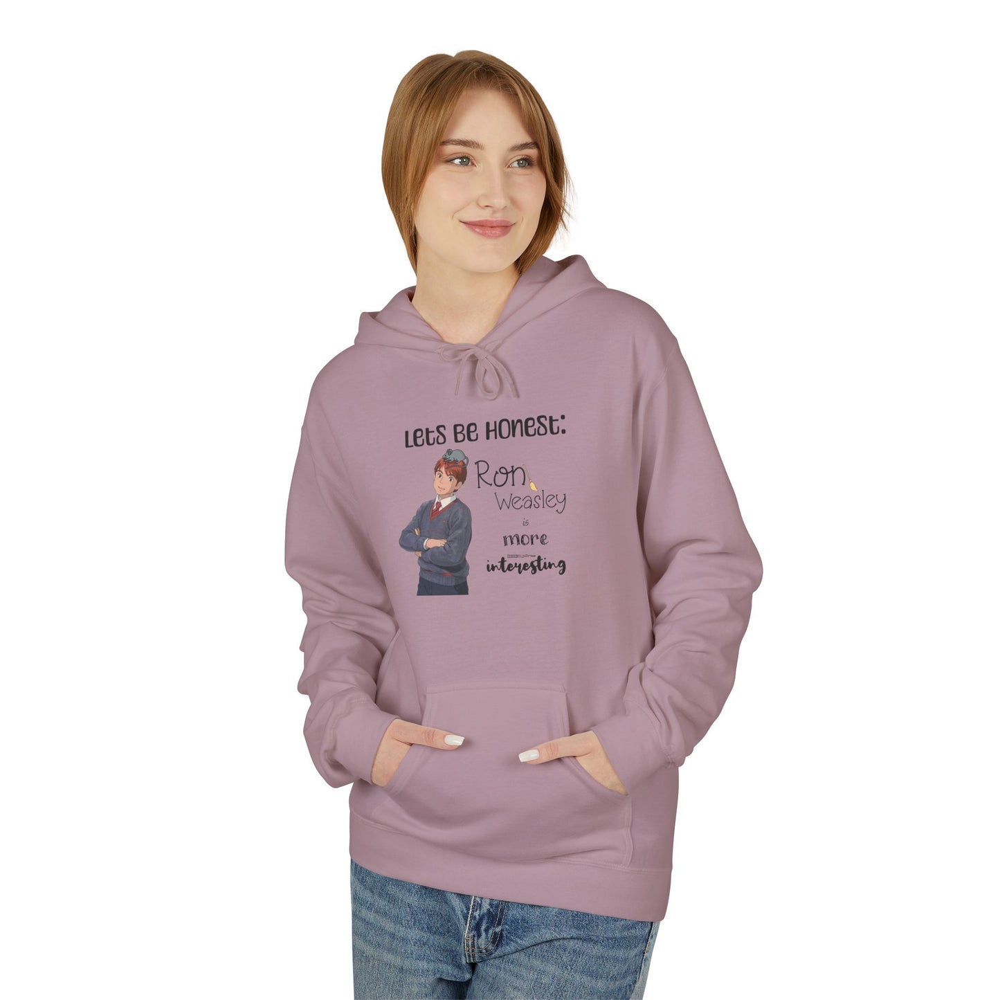 Ron Weasley Love Hoodie - Unisex Midweight Softstyle Fleece