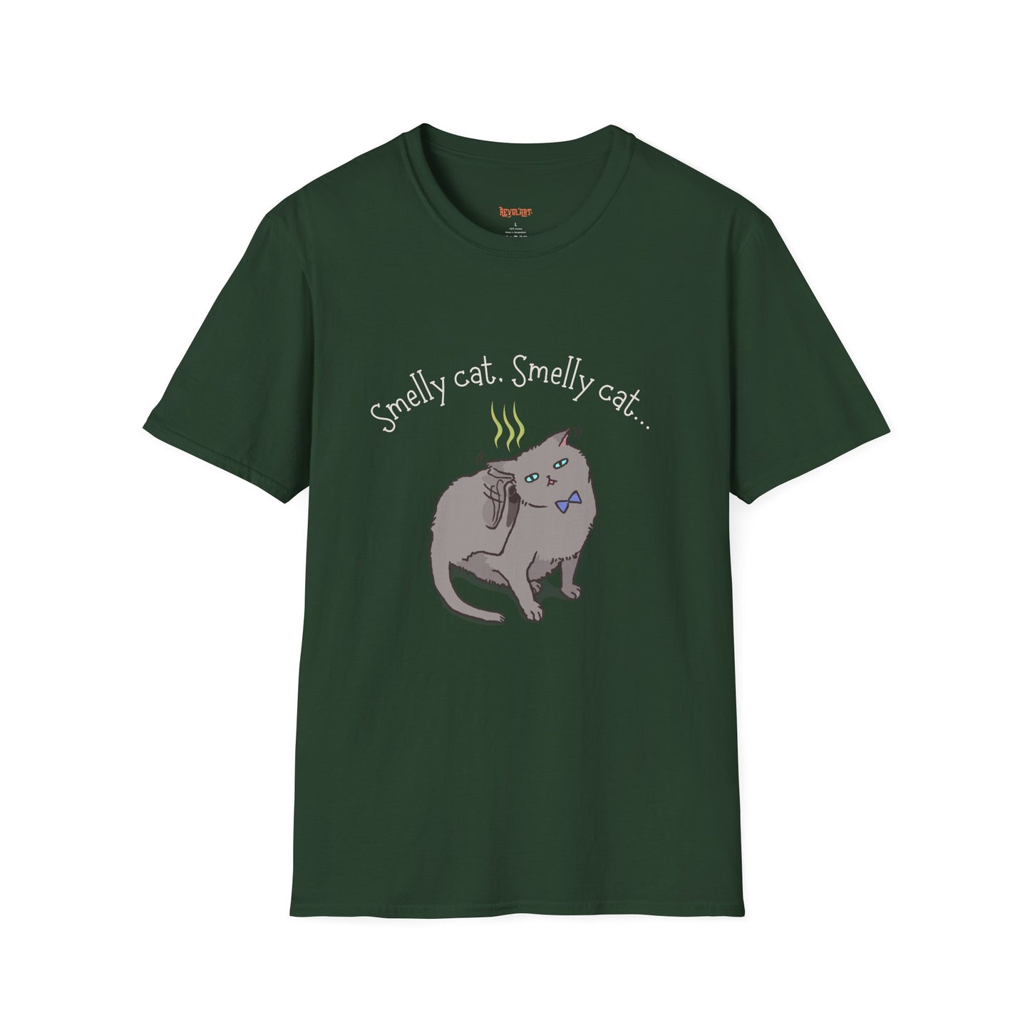 “Smelly Cat” Unisex Graphic Tee – Friends TV Show Inspired | Phoebe Buffay Tribute