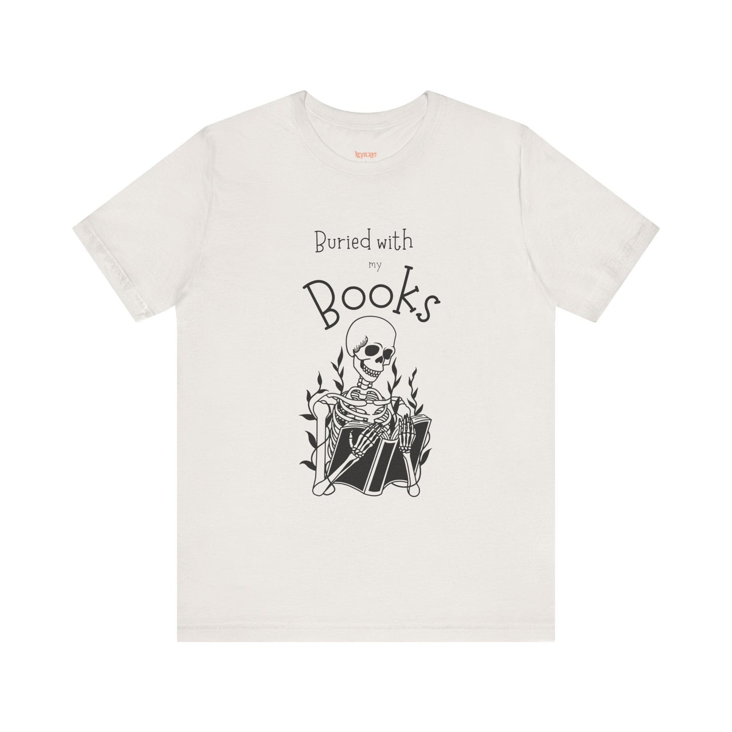 Buried with Books Unisex Jersey Short Sleeve Tee