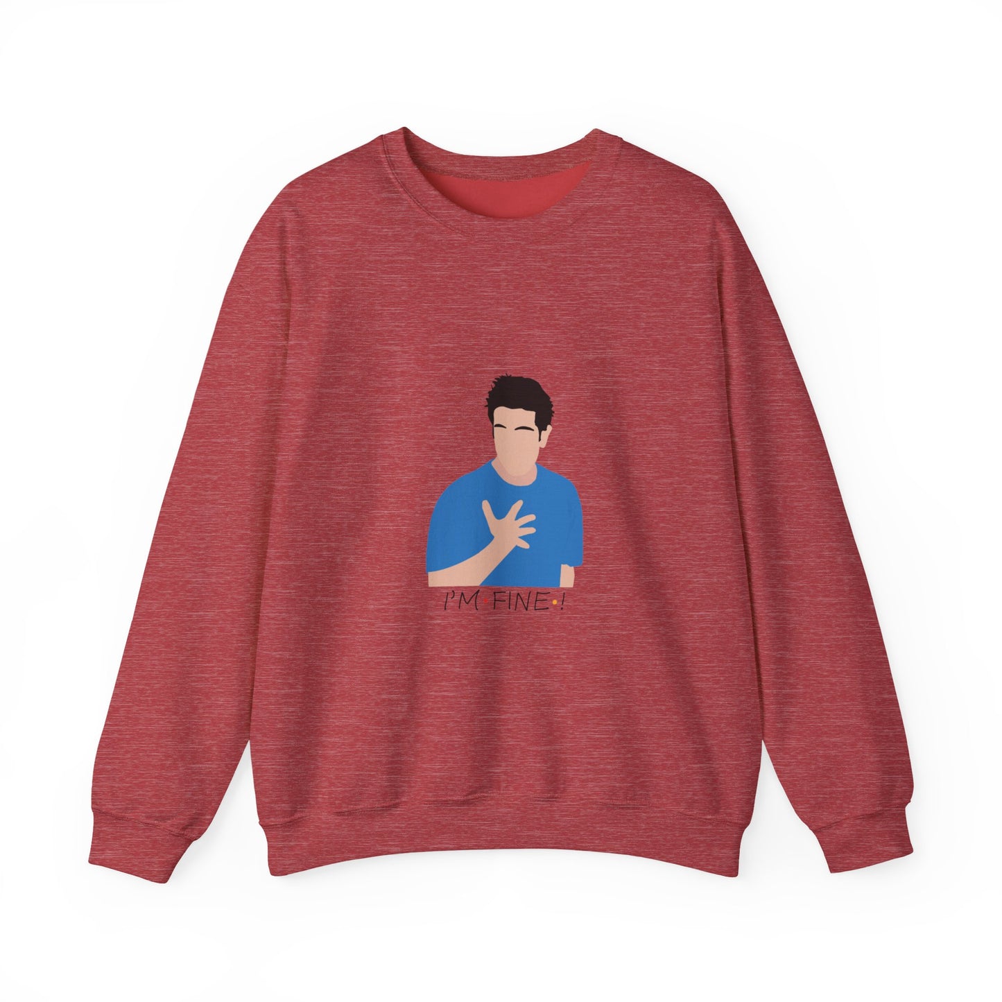 Ross mental breakdown Unisex Heavy Blend™ Crewneck Sweatshirt