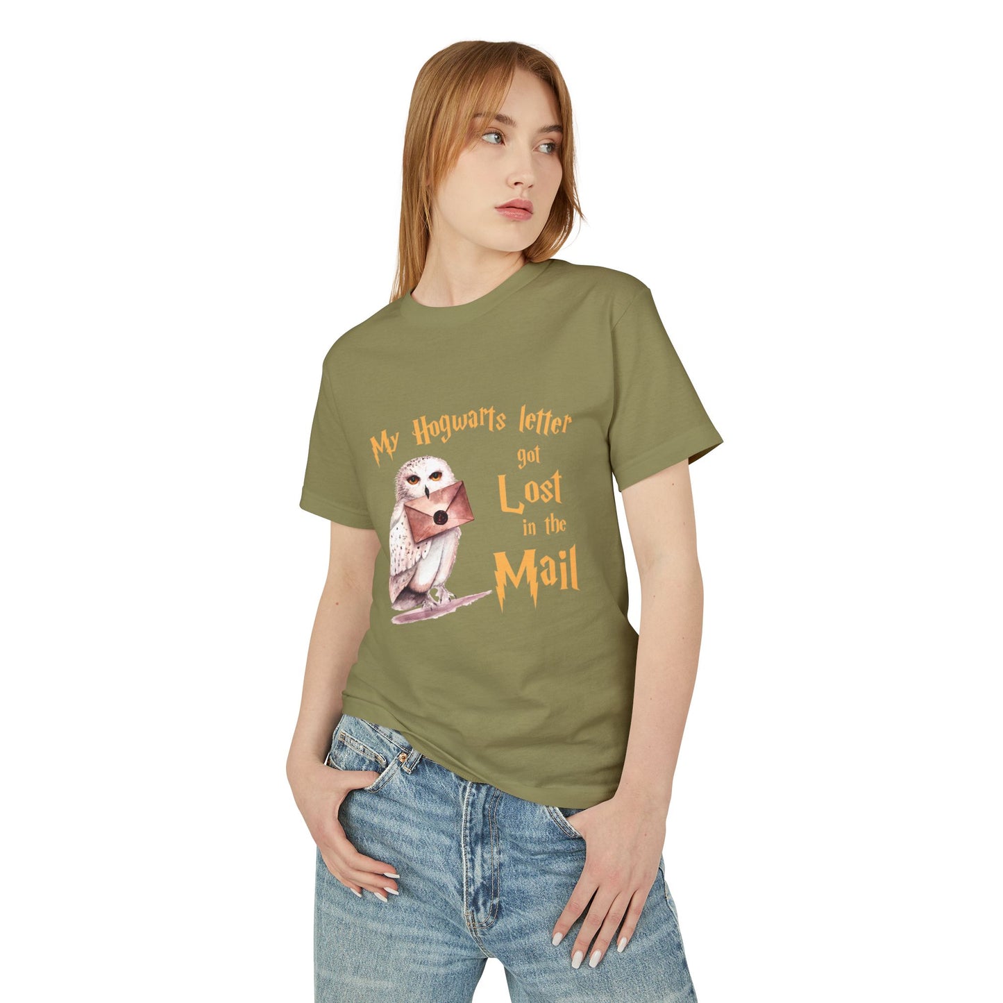 Magical Hogwarts Lost Mail Tee - Unisex Heavyweight Cotton T-Shirt
