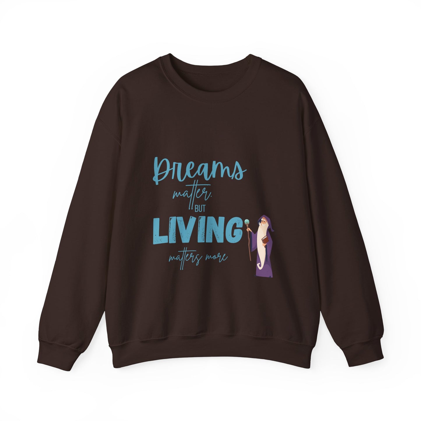 Living Matters Crewneck Sweatshirt - Harry Potter | Dumblebore Quotes