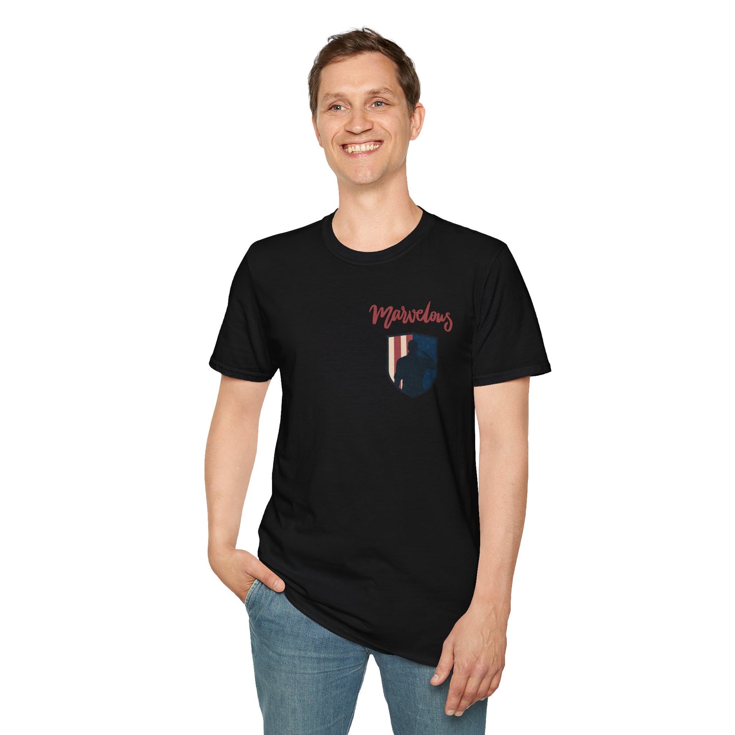 Marvelous Unisex Softstyle T-Shirt - Motivational Graphic Tee for Everyday Inspiration