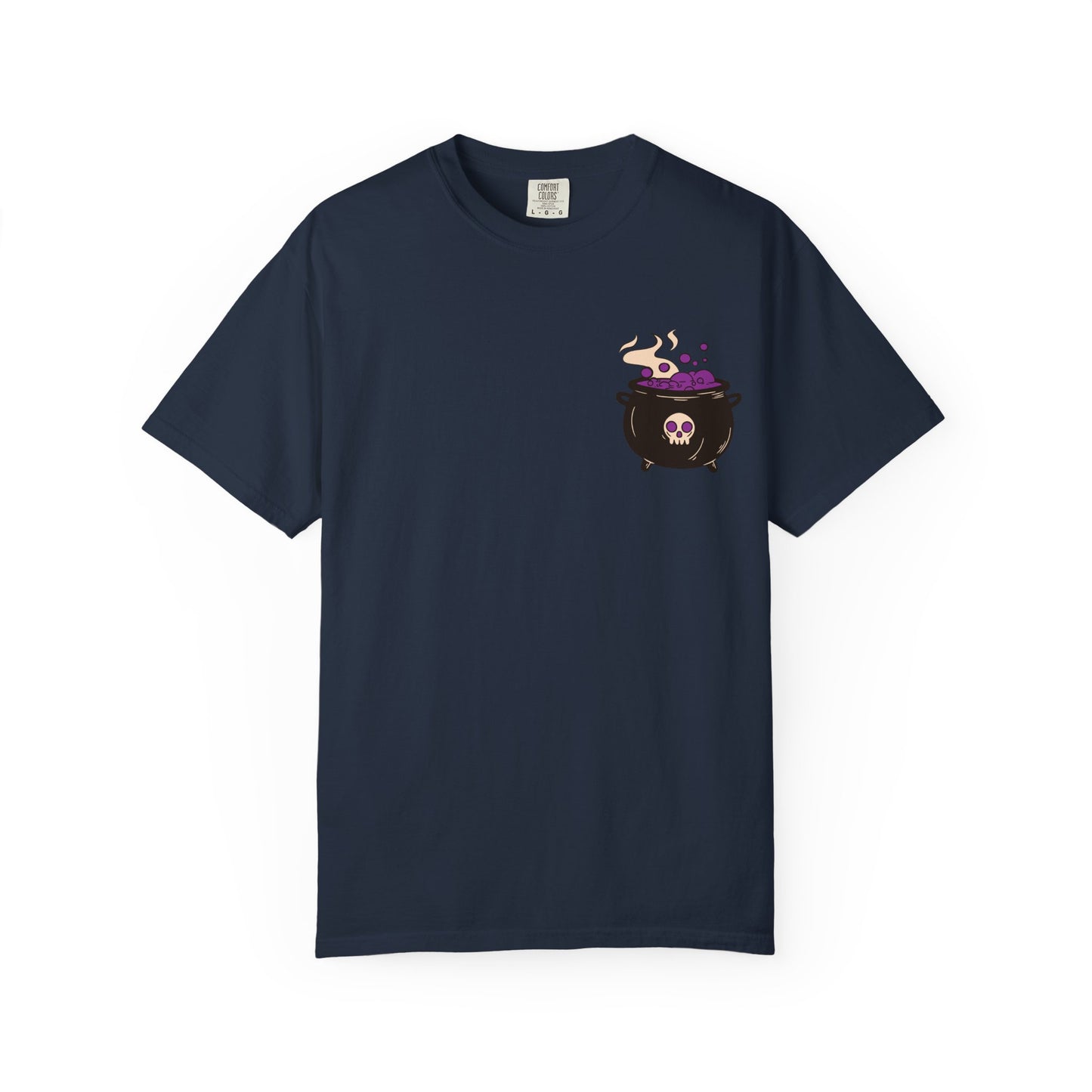 Cauldron Boil Me Halloween Unisex Garment-Dyed T-shirt