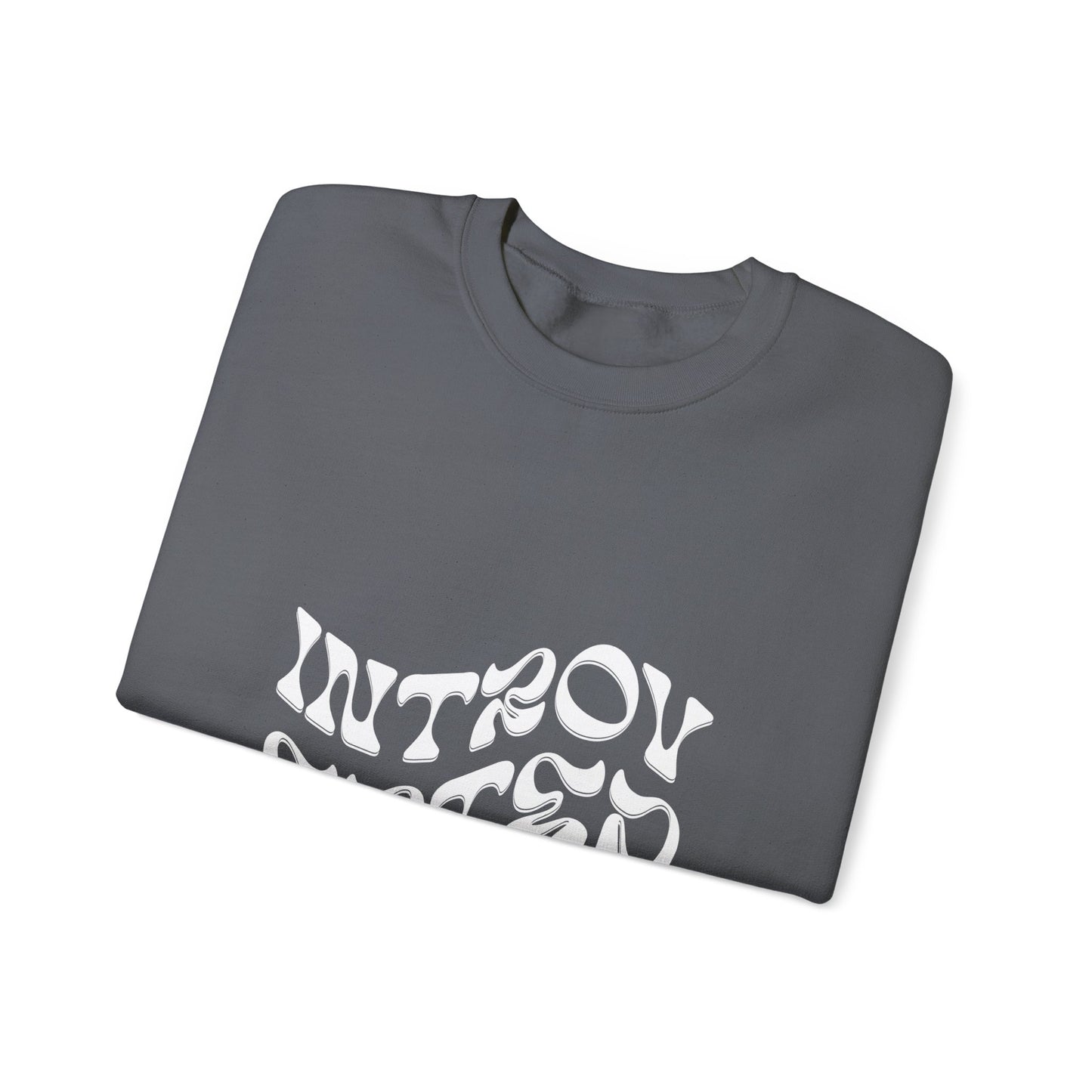 Introverted Book Lovers Sweatshirt - Unisex Heavy Blend™ Crewneck