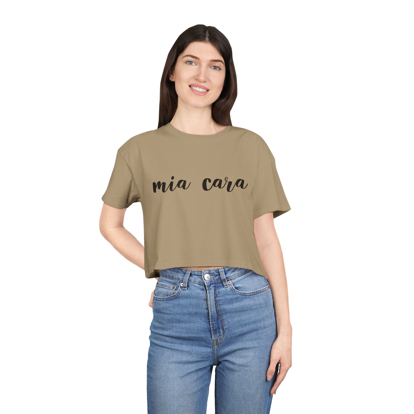 Mia Cara King of Wrath Women's Crop Tee
