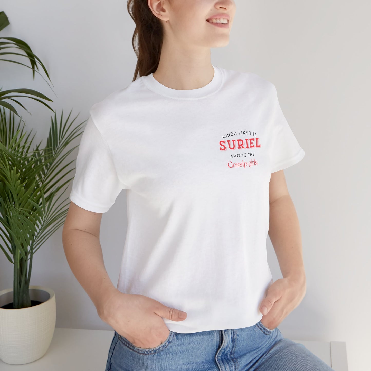 Suriel among gossip Unisex Jersey Short Sleeve Tee