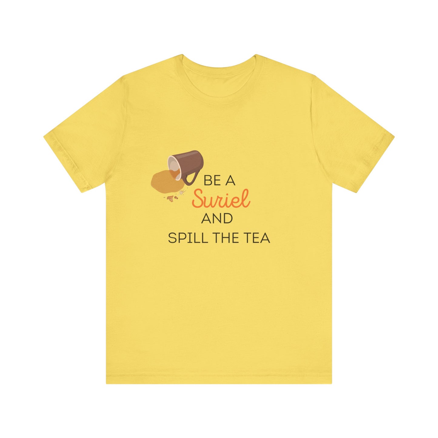 Suriel and Tea Unisex Jersey Short Sleeve Tee