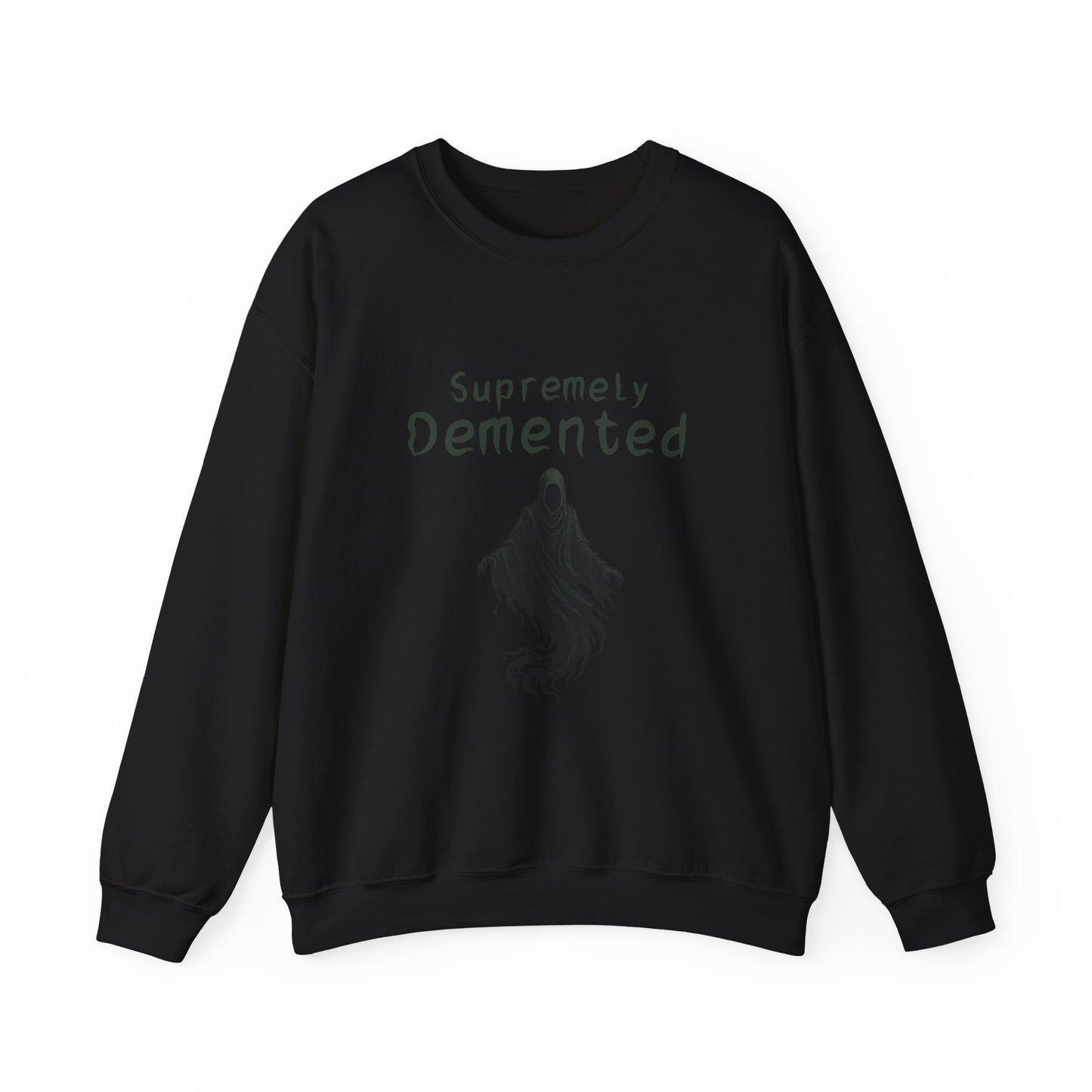 Supremely Demented Sweatshirt, Cozy Unisex Crewneck, Quirky Casual Wear | Harry Potter fans