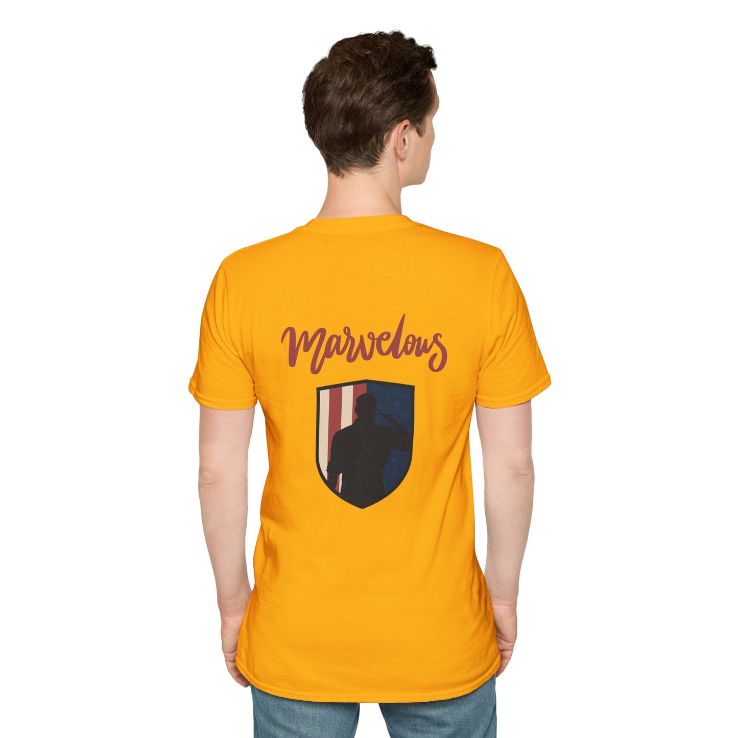 Marvelous Unisex Softstyle T-Shirt - Motivational Graphic Tee for Everyday Inspiration