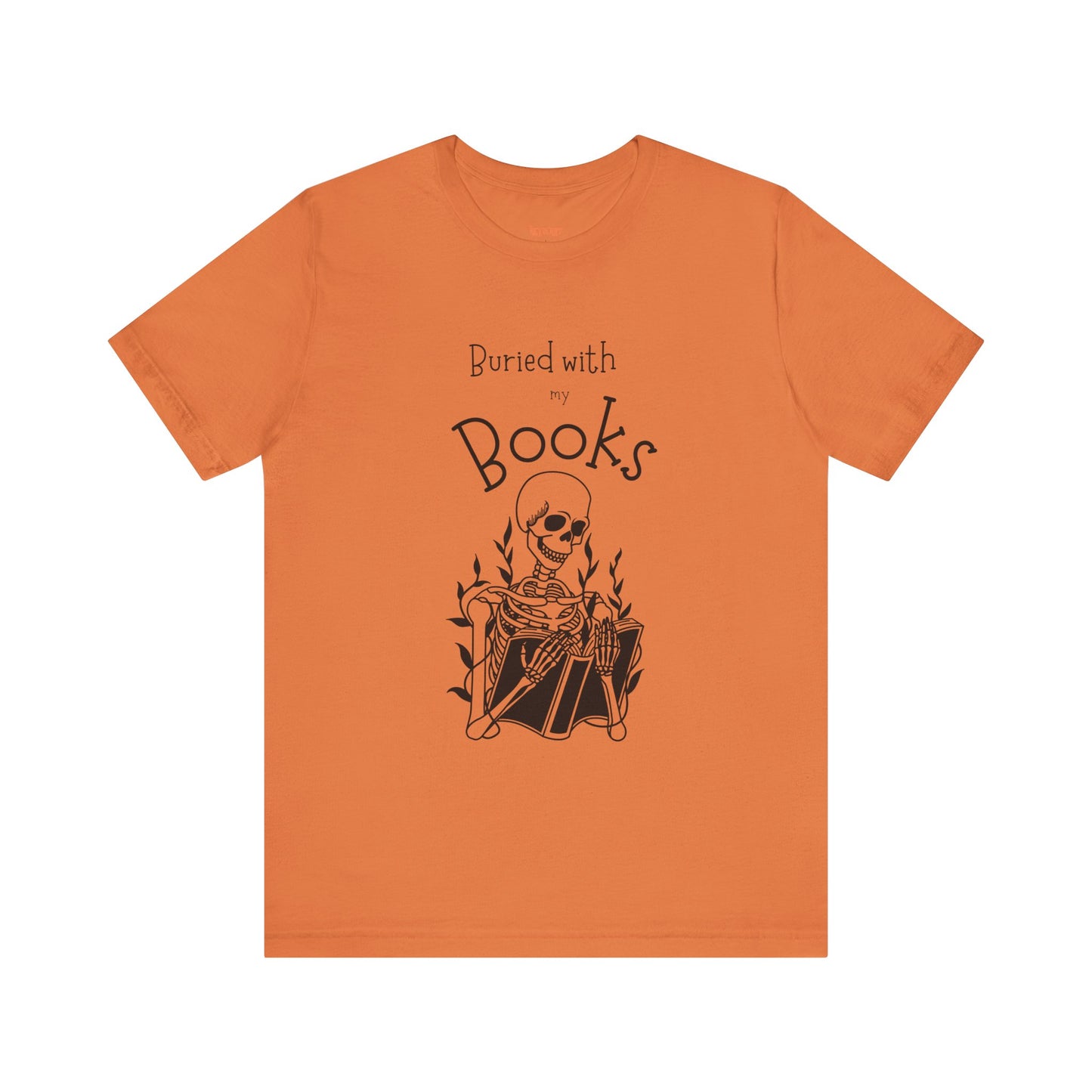 Buried with Books Unisex Jersey Short Sleeve Tee