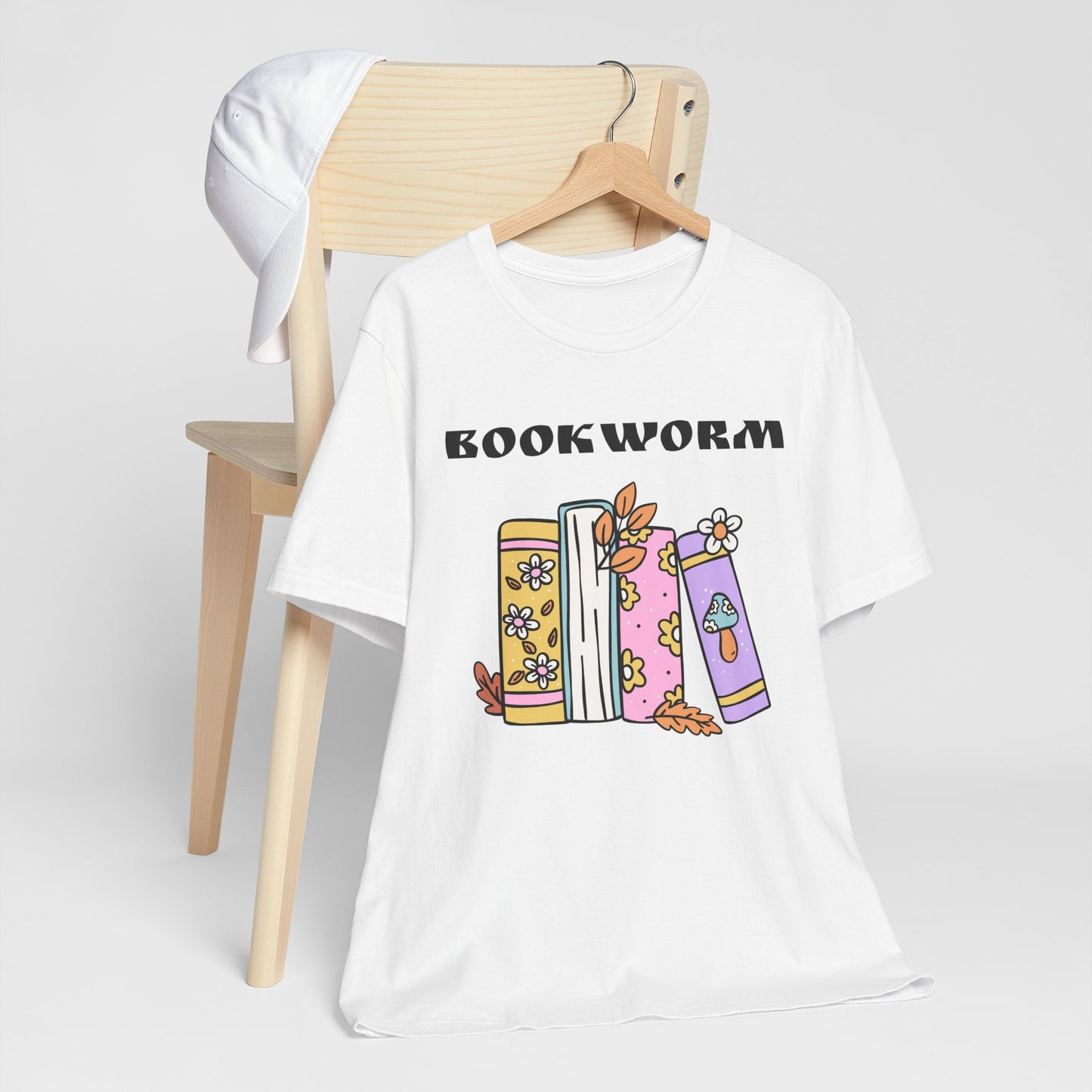 BookWorm BookStack Unisex Jersey Short Sleeve Tee