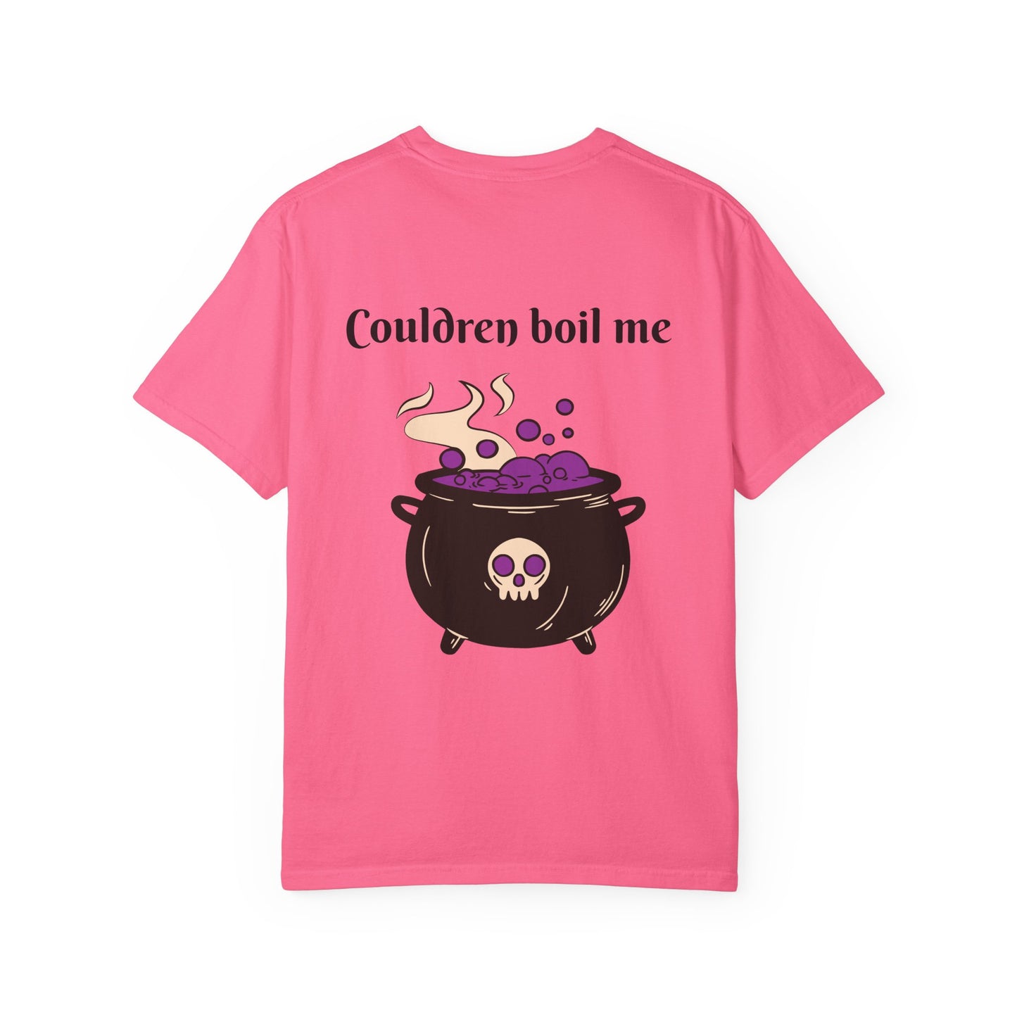 Cauldron Boil Me Halloween Unisex Garment-Dyed T-shirt