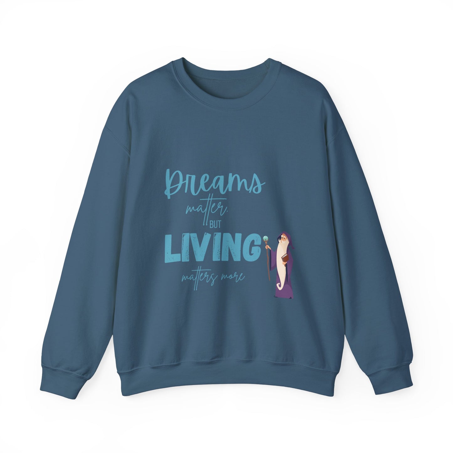 Living Matters Crewneck Sweatshirt - Harry Potter | Dumblebore Quotes