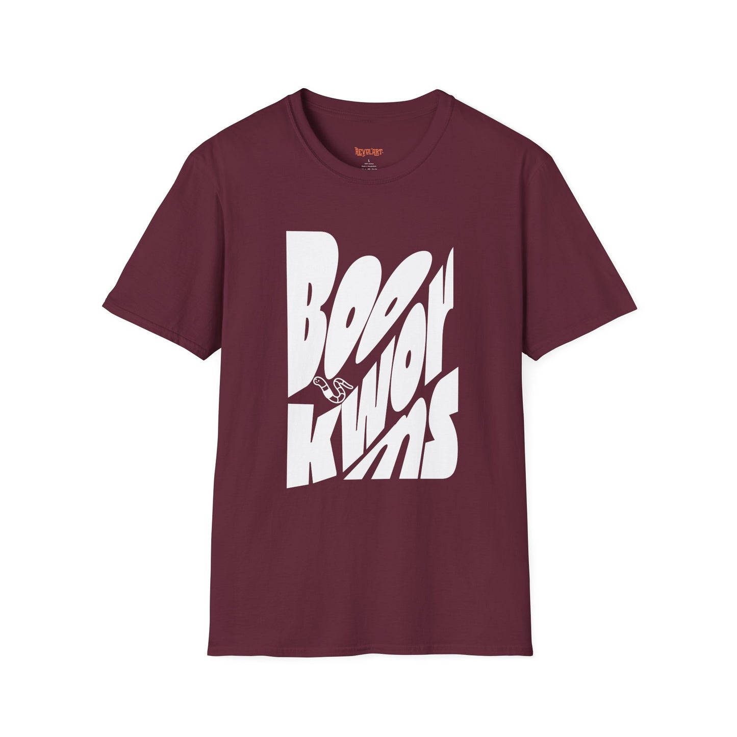 Graphic Unisex Softstyle T-Shirt - 'Bookworms' Design for Casual Comfort