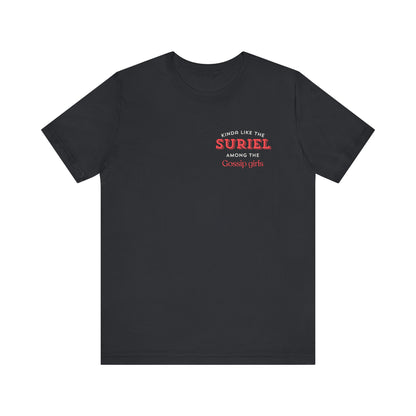 Suriel among gossip Unisex Jersey Short Sleeve Tee
