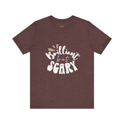 Brilliant but Scary Unisex Tee - Harry Potter | Ron's description of Hermione