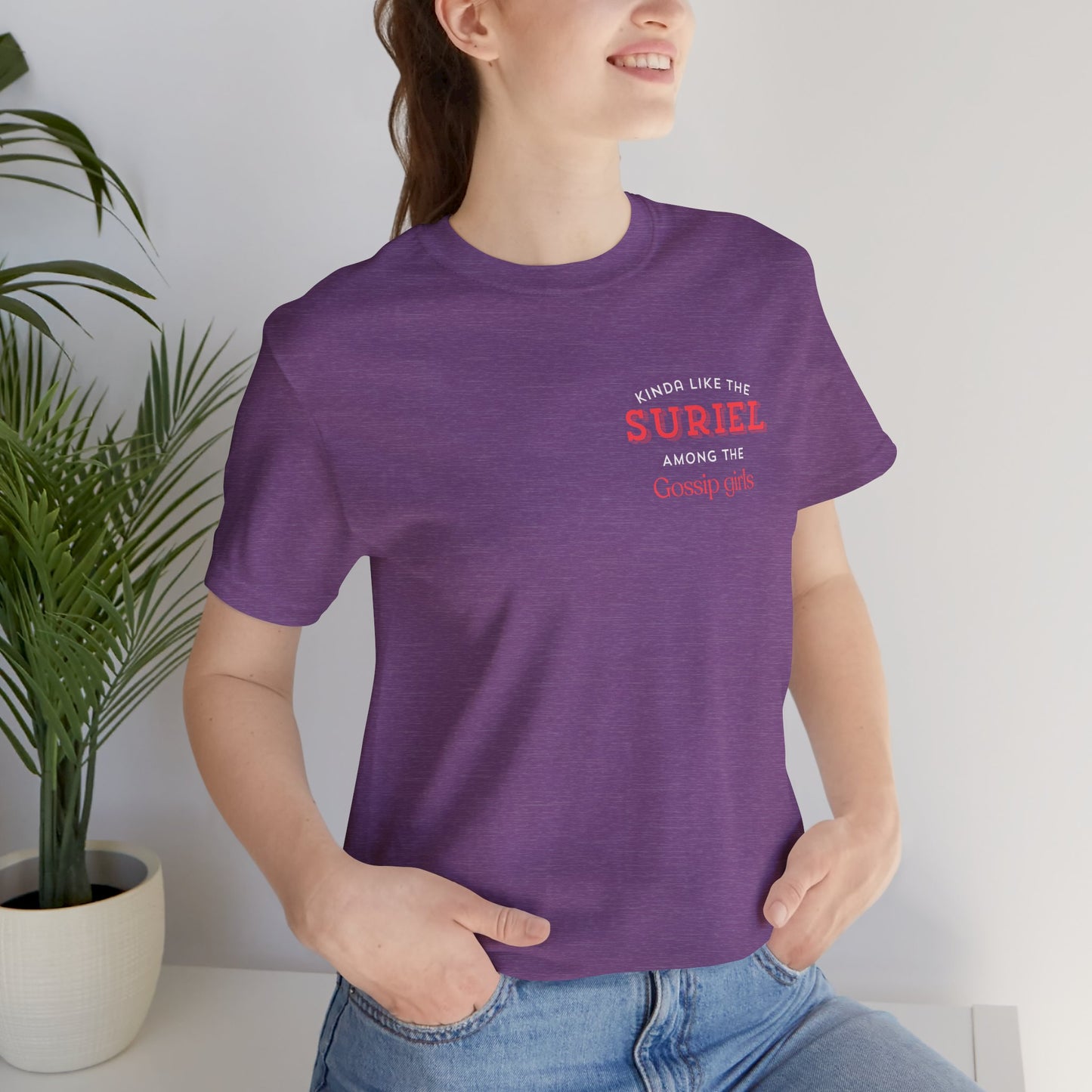 Suriel among gossip Unisex Jersey Short Sleeve Tee