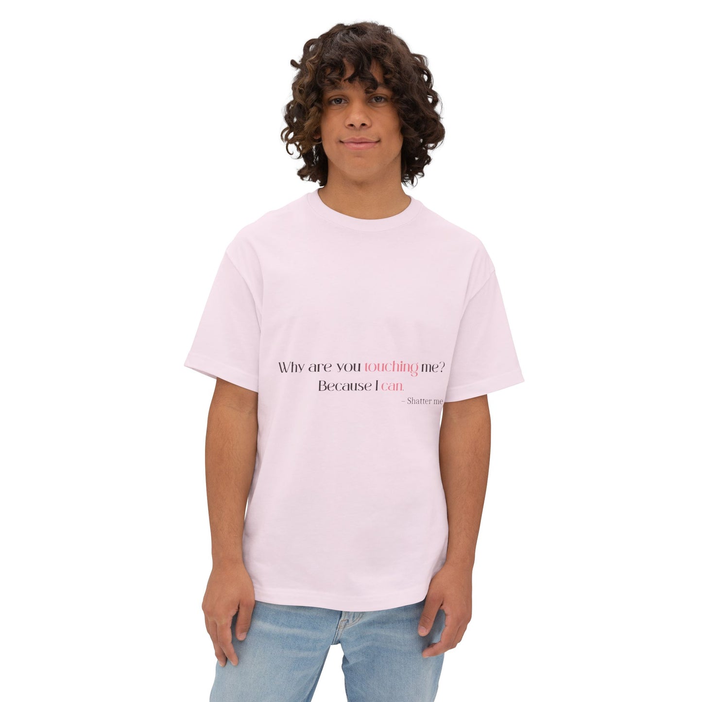 Juliette - Aaron Unisex Oversized Boxy Tee for Shatter Me Fans