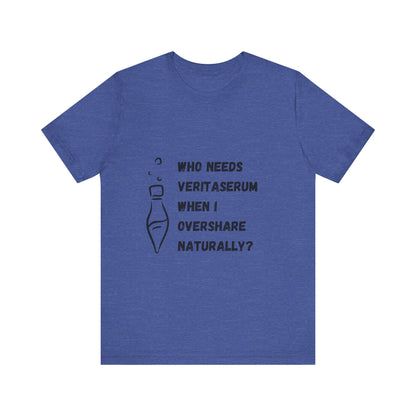 Veritaserum Unisex Jersey Short Sleeve Tee