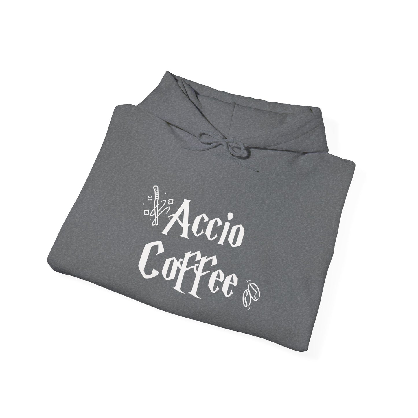 Accio Coffee Hoodie - Unisex Heavy Blend™ Sweatshirt for Coffee Lovers