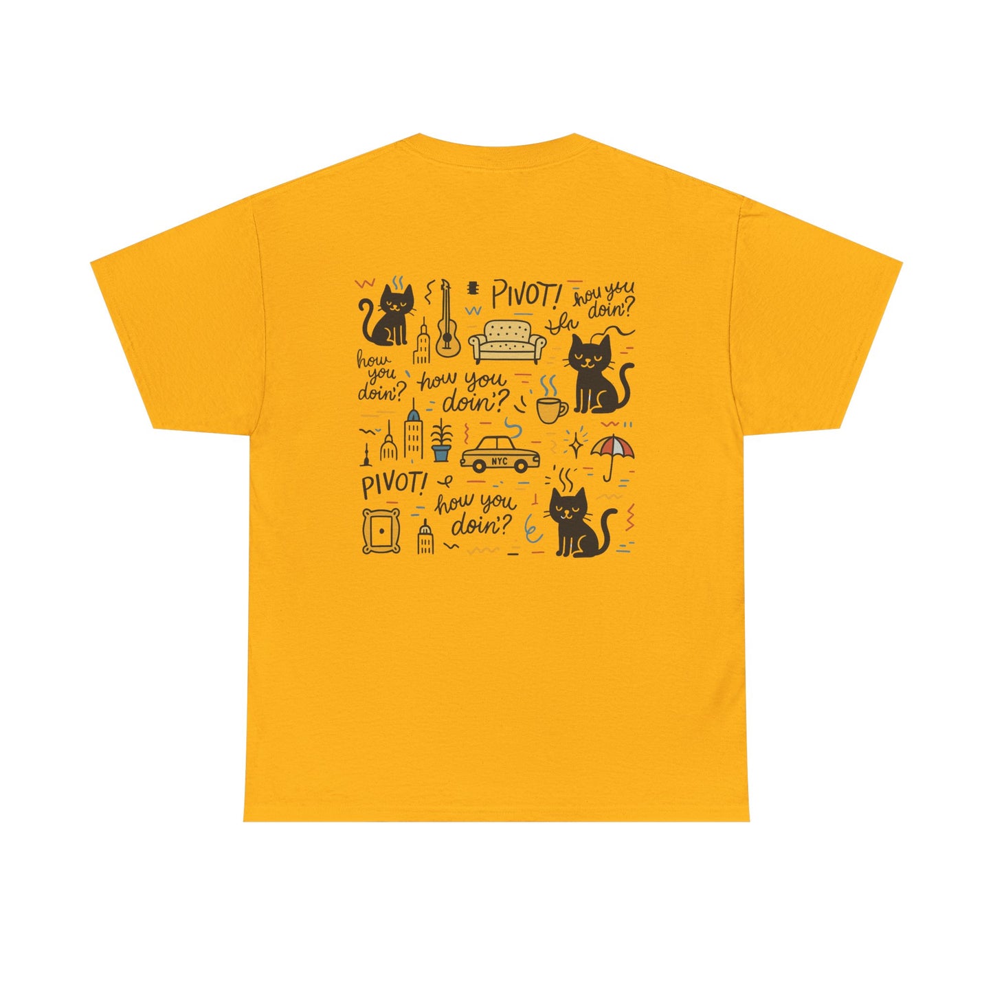 Friends Vibe Unisex Heavy Cotton Tee for Friends Lovers