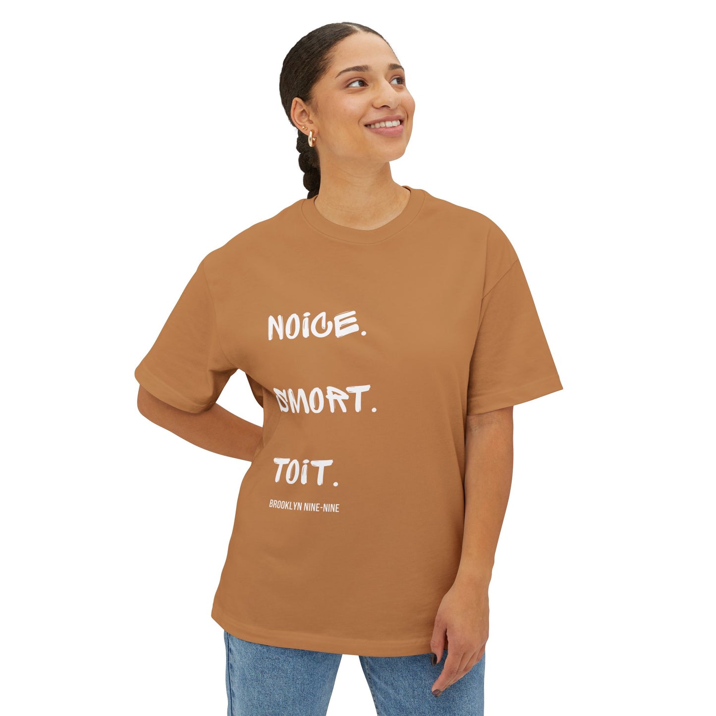 Noice Smort Toit Brooklyn99 T-Shirt | Unisex Boxy Tee