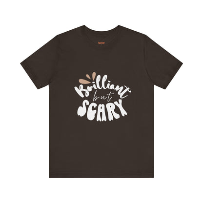 Brilliant but Scary Unisex Tee - Harry Potter | Ron's description of Hermione