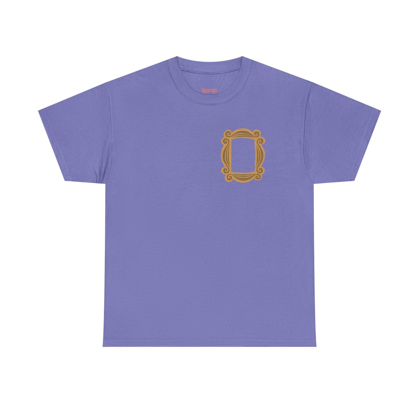 F.R.I.E.N.D.S Peephole Frame Unisex Heavy Cotton Tee