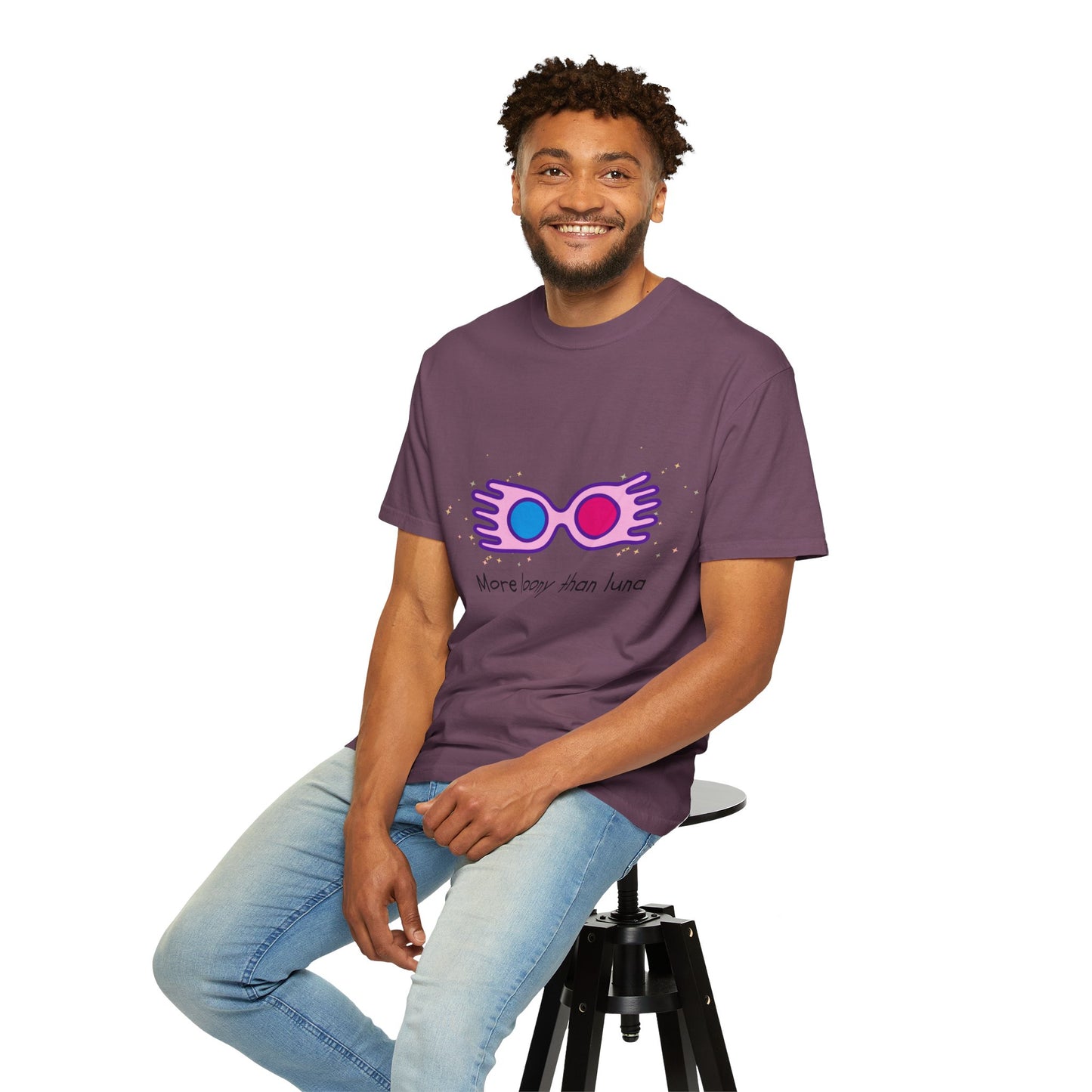 Loony Luna | Harry Potter | Unisex Garment-Dyed T-shirt