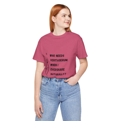 Veritaserum Unisex Jersey Short Sleeve Tee