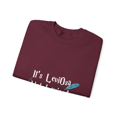 It's LeviOsa Not LeviOsA Crewneck Sweatshirt | Wizard Sweatshirt for Potter Fans
