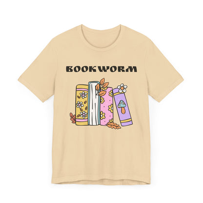 BookWorm BookStack Unisex Jersey Short Sleeve Tee