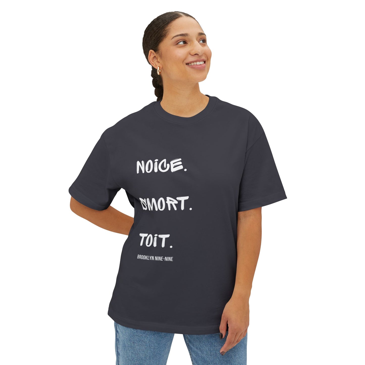 Noice Smort Toit Brooklyn99 T-Shirt | Unisex Boxy Tee