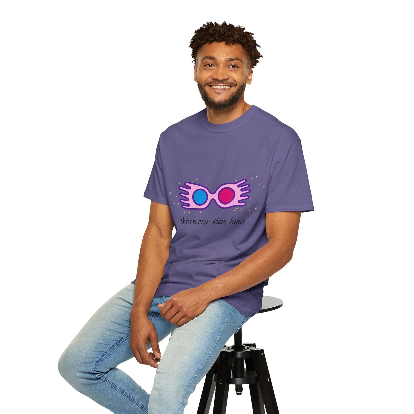 Loony Luna | Harry Potter | Unisex Garment-Dyed T-shirt