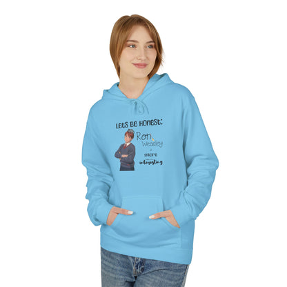 Ron Weasley Love Hoodie - Unisex Midweight Softstyle Fleece