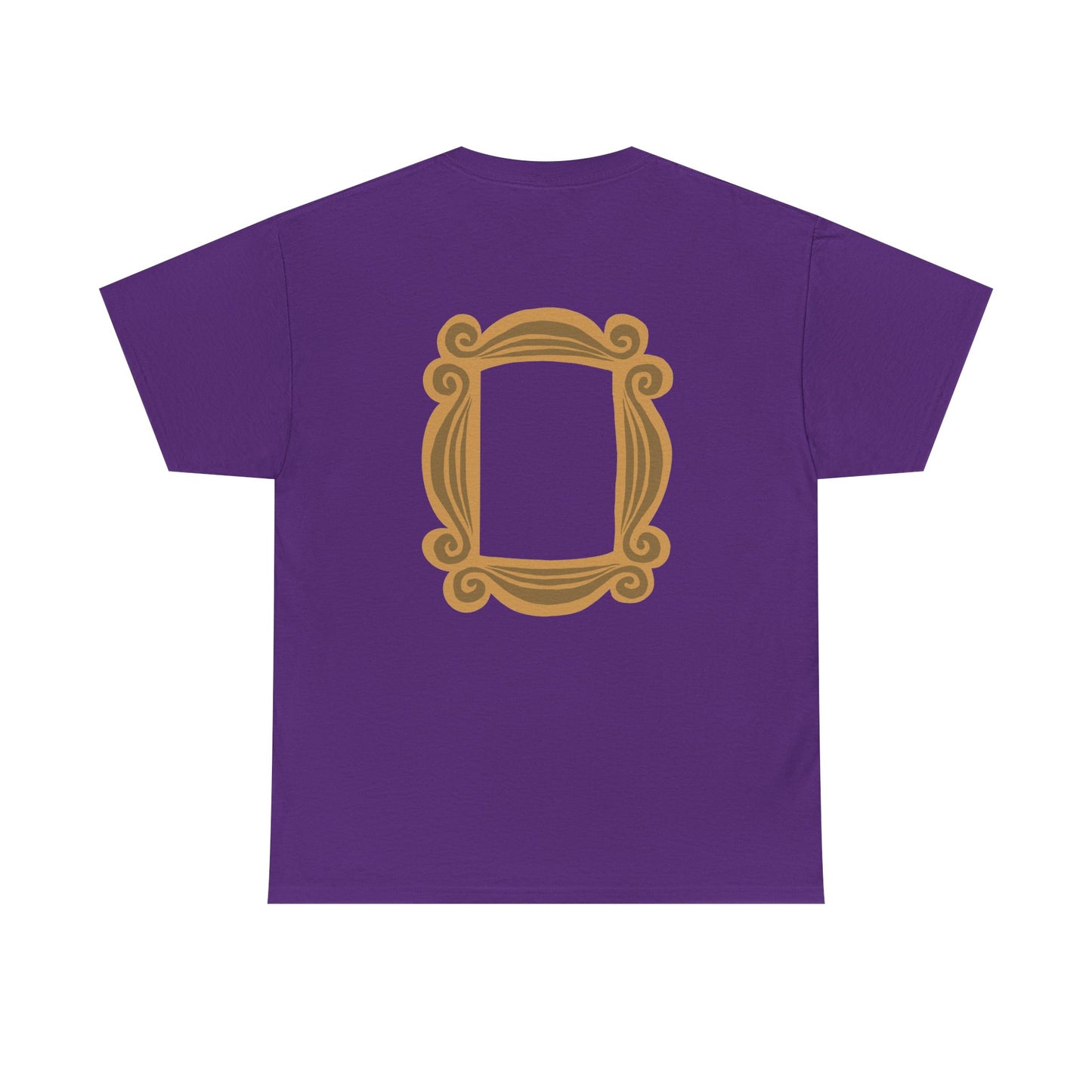 F.R.I.E.N.D.S Peephole Frame Unisex Heavy Cotton Tee