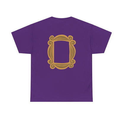 F.R.I.E.N.D.S Peephole Frame Unisex Heavy Cotton Tee