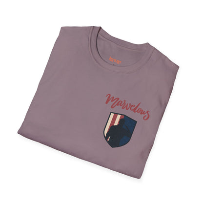 Marvelous Unisex Softstyle T-Shirt - Motivational Graphic Tee for Everyday Inspiration