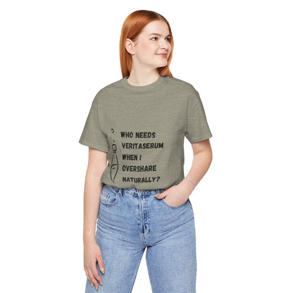 Veritaserum Unisex Jersey Short Sleeve Tee