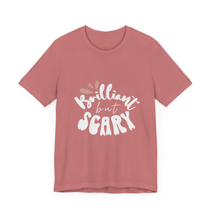 Brilliant but Scary Unisex Tee - Harry Potter | Ron's description of Hermione