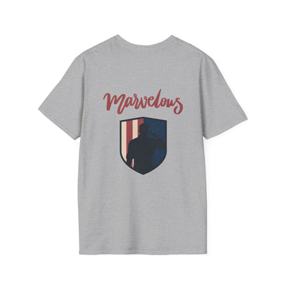 Marvelous Unisex Softstyle T-Shirt - Motivational Graphic Tee for Everyday Inspiration