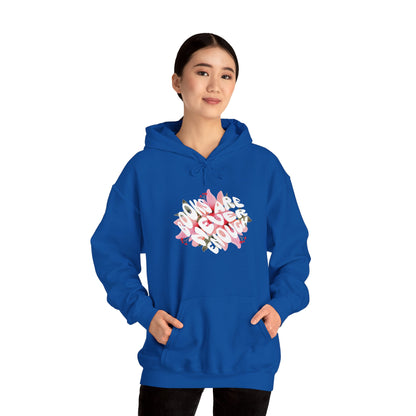 Books Are Never Enough Unisex Heavy Blend™ Hoodie for Book lovers