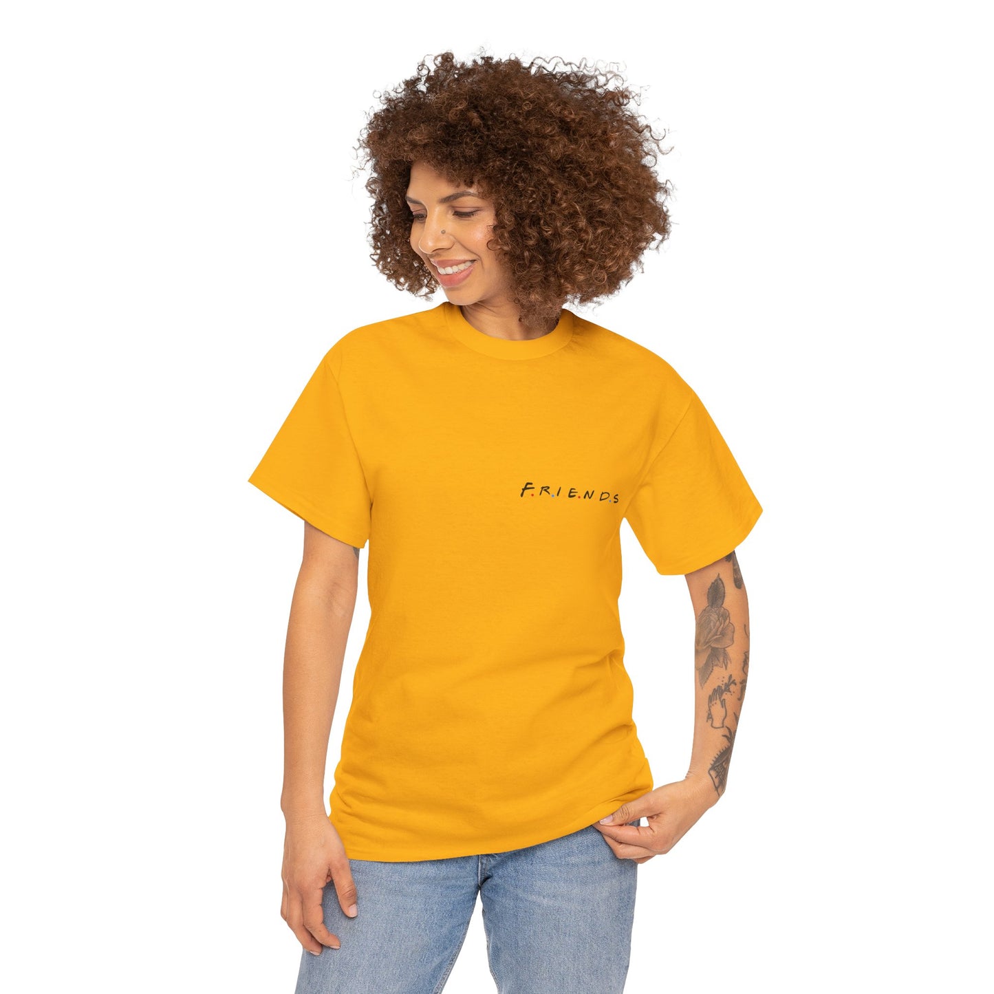 Friends Vibe Unisex Heavy Cotton Tee for Friends Lovers