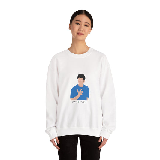 Ross mental breakdown Unisex Heavy Blend™ Crewneck Sweatshirt