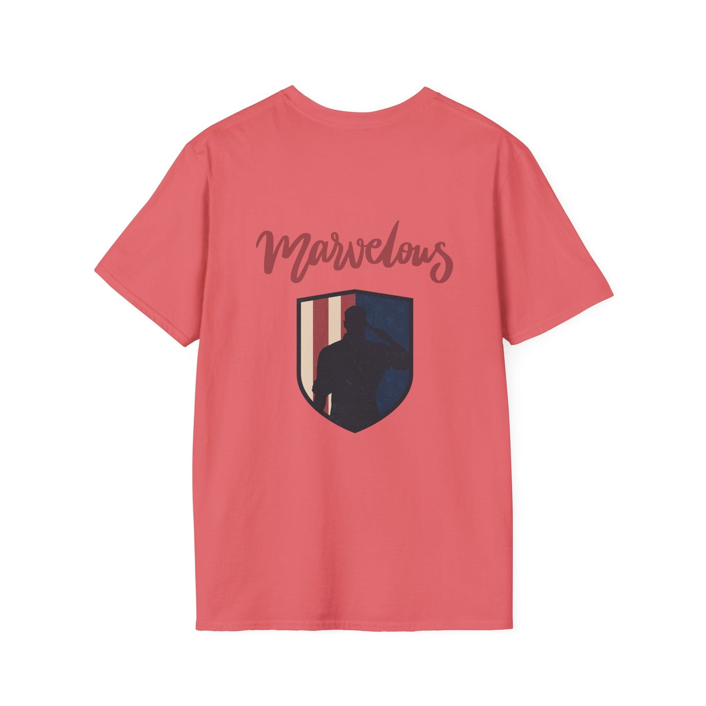 Marvelous Unisex Softstyle T-Shirt - Motivational Graphic Tee for Everyday Inspiration